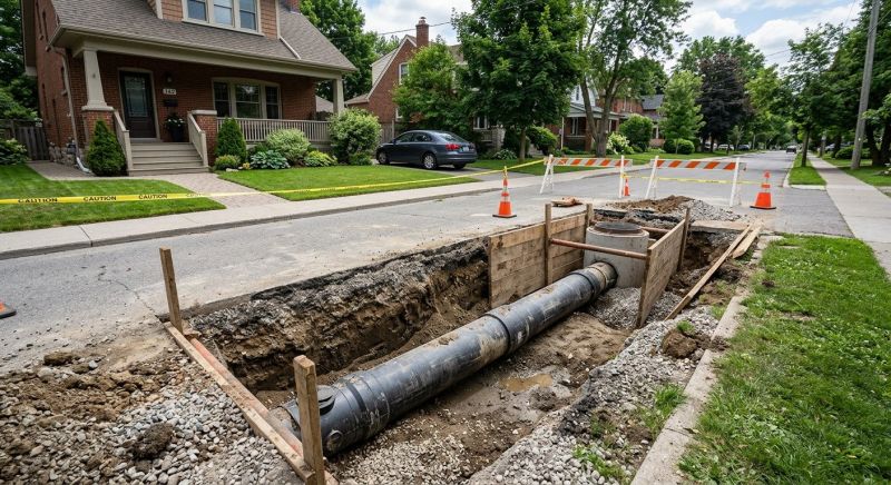 Sewer Line Installation in Austin, TX